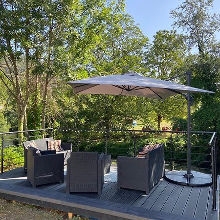 Private Riverside Villa With Breathtaking Views Axat Eksteriør bilde